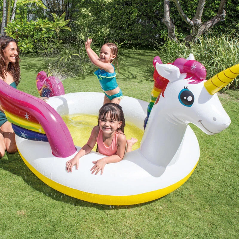 272 X 193 X 104 Cm Intex Piscine Pour Enfants Licorne Magique – Image 2