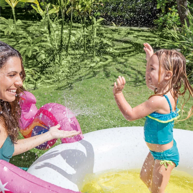 272 X 193 X 104 Cm Intex Piscine Pour Enfants Licorne Magique – Image 3