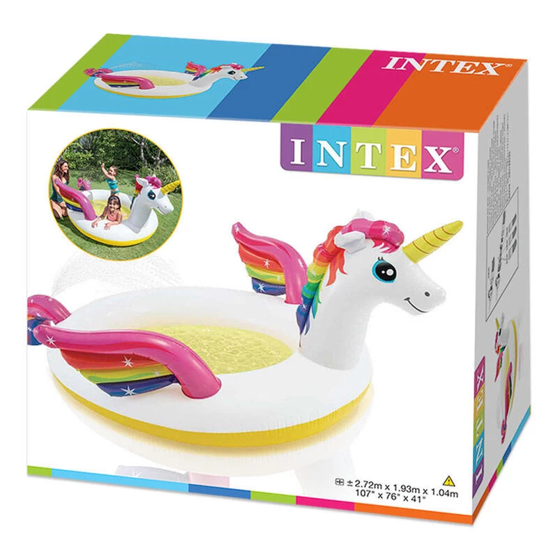 272 X 193 X 104 Cm Intex Piscine Pour Enfants Licorne Magique – Image 4