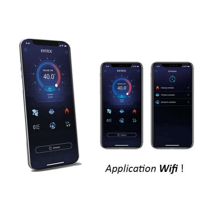 Spa Gonflable Intex PureSpa Carbone 4 Places – Image 19