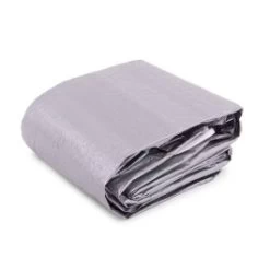 Bâche De Protection Intex Pour Piscine Tubulaire Ronde Sequoïa / Graphite Ø 4,78 M