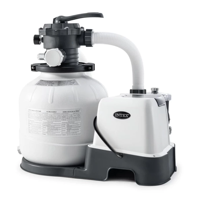 Combiné Filtre à Sable 8 M³/h Et Stérilisateur Intex + OEC