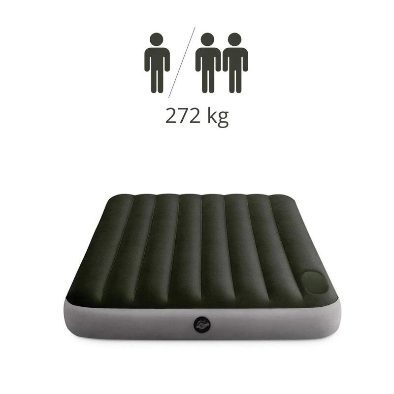 Intex Downy Full Airbed - Lit Gonflable - 191x137x25cm - Avec Accessoires – Image 3