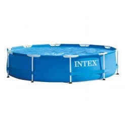 Intex - Metal Frame - Piscine - 305x76 Cm - Ronde - Piscine Intérieure