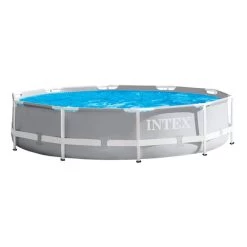 Intex - Prism Frame - Piscine - 305x76 Cm - Ronde - Piscine Intérieure