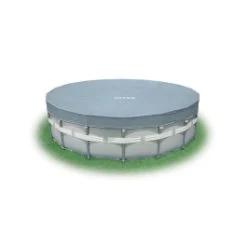 Bâche De Protection Intex Pour Piscine Tubulaire Ronde Ø 4,88 M