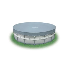 Bâche De Protection Intex Pour Piscine Tubulaire Ronde Ø 4,88 M