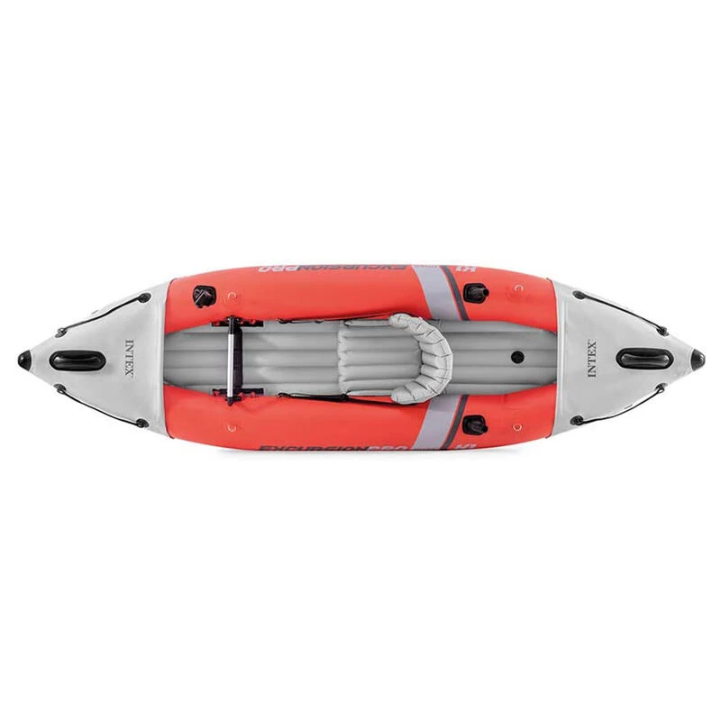 Intex Kayak Gonflable Excursion Pro K1 305 Cm Vinyle Rouge 3-pièces – Image 2