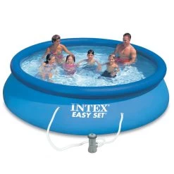 Intex Kit Piscine Easy Set 3m66 X 76 Cm Facile Et Rapide Ă Installer