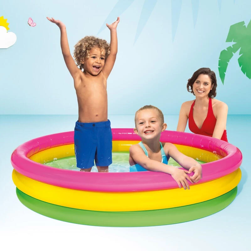 Ø 147 X 33 Cm Intex Sunset Glow Piscine Pour Enfants – Image 2