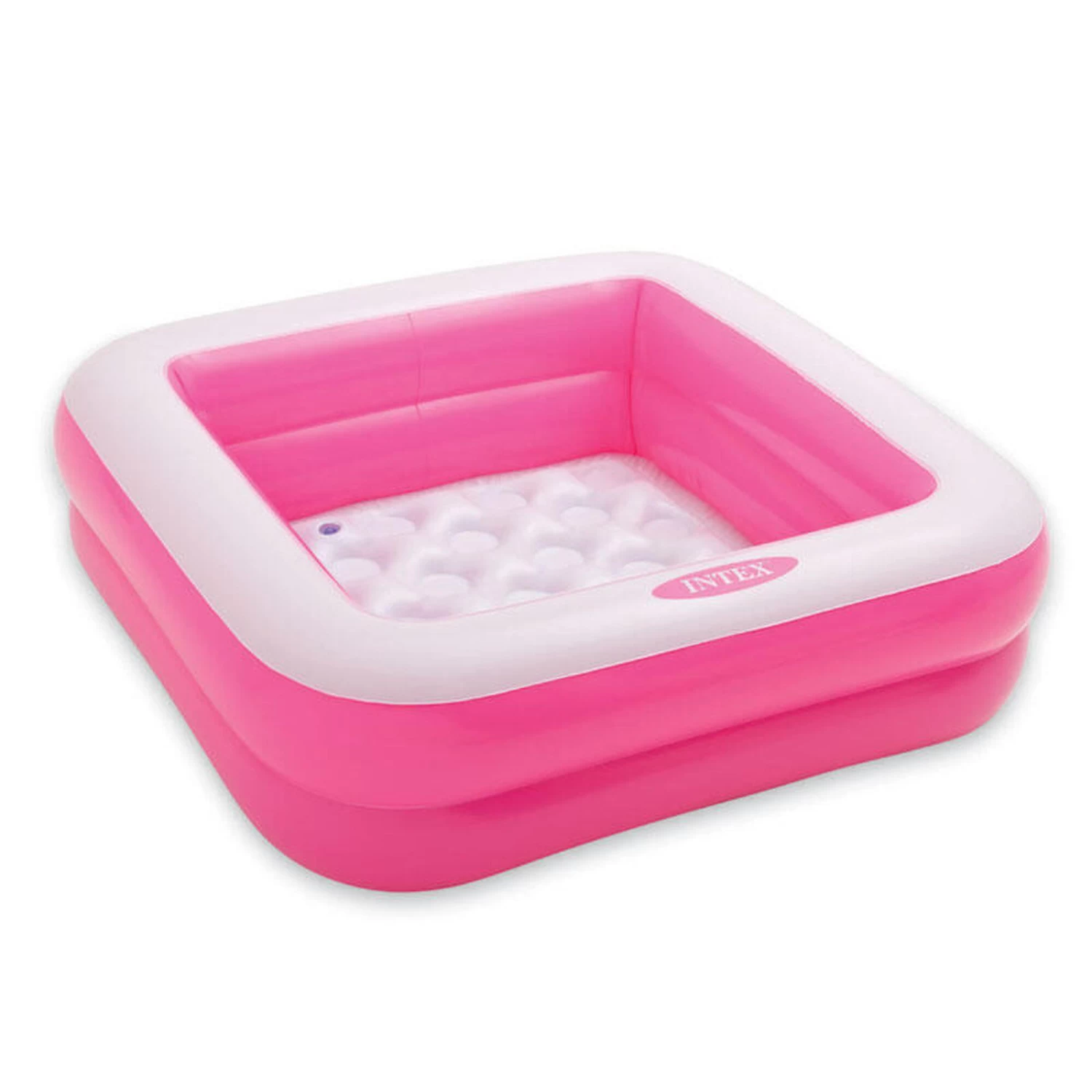 Intex Piscine Gonflable Carrée Rose