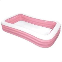 Intex Piscine Gonflable Rectangulaire Givrée Rose
