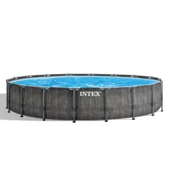 Intex Piscine Tubulaire Baltik Ronde 5,49 X 1,22 M