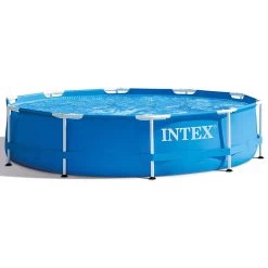 Intex Piscine Tubulaire Metal Frame Ronde 3,05 X 0,76 M