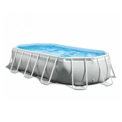 Intex Piscine Tubulaire Prism Frame Ovale 5,03 X 2,74 X 1,22 M