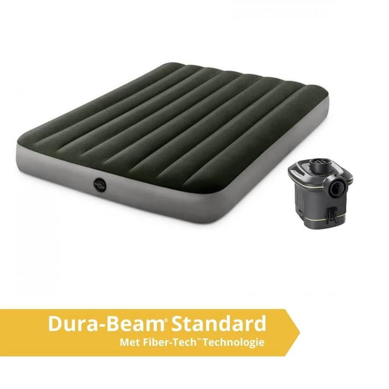 Intex Prestige Downy Full Airbed - Lit Gonflable - 191x137x25cm - Avec Accessoires – Image 2