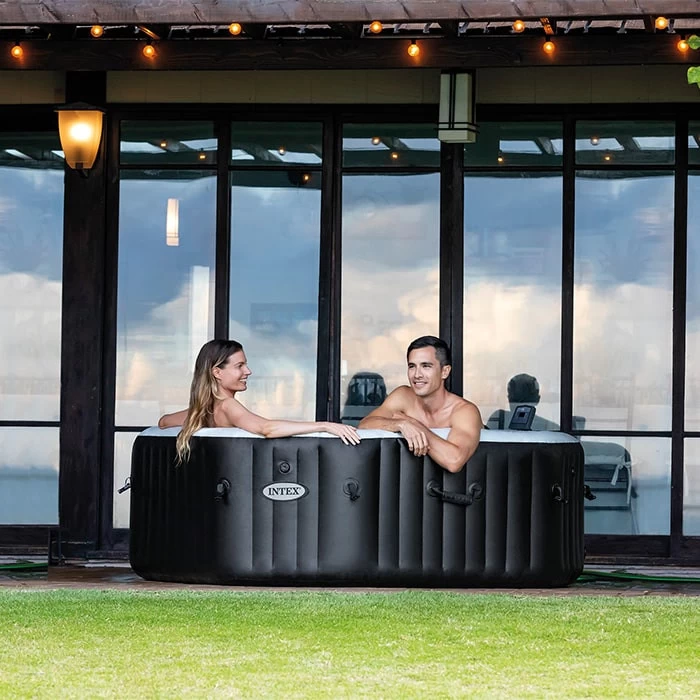 Spa Gonflable Intex PureSpa Carbone 4 Places – Image 7